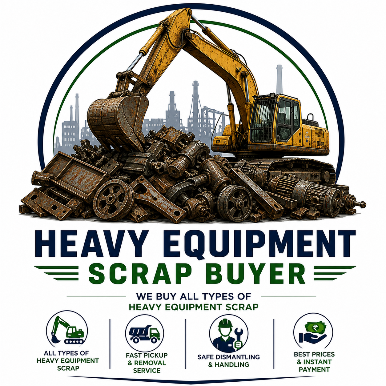 Heavy Equipment Scrap Buyers